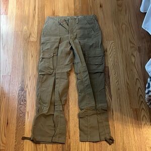Women’s Tan Cargo Pants